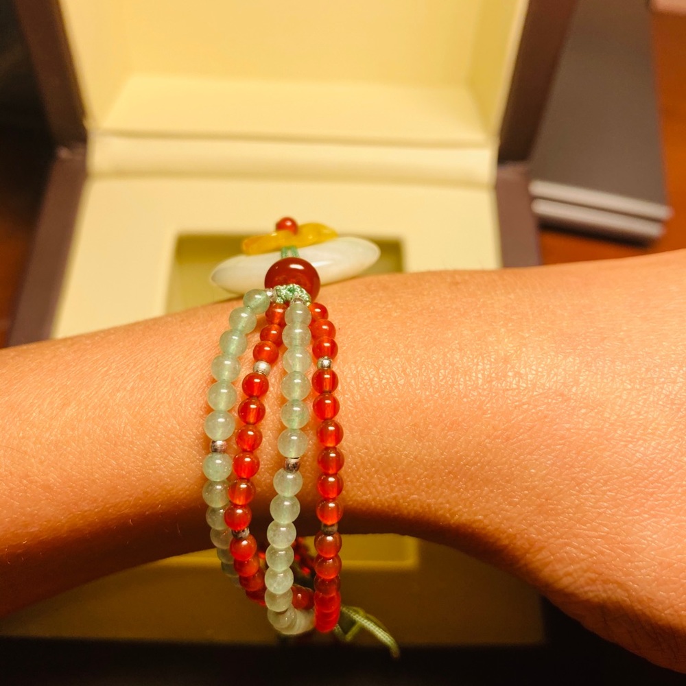 COPY - Hand made jade bracelet - Picture 5 of 8